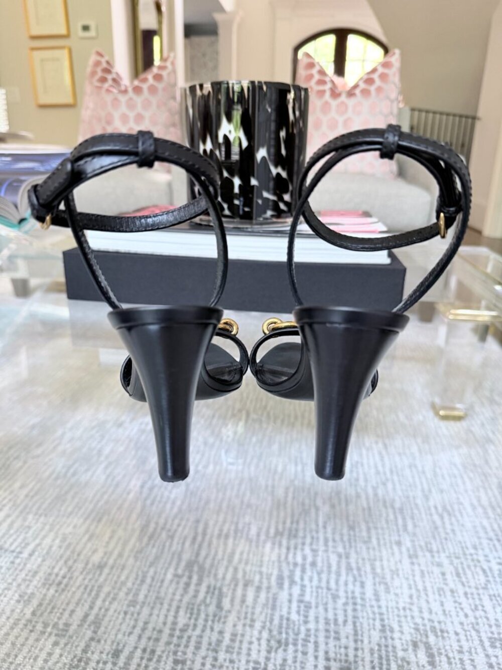 YSL Le Maillon 95 Sandal - Picture 3 of 10